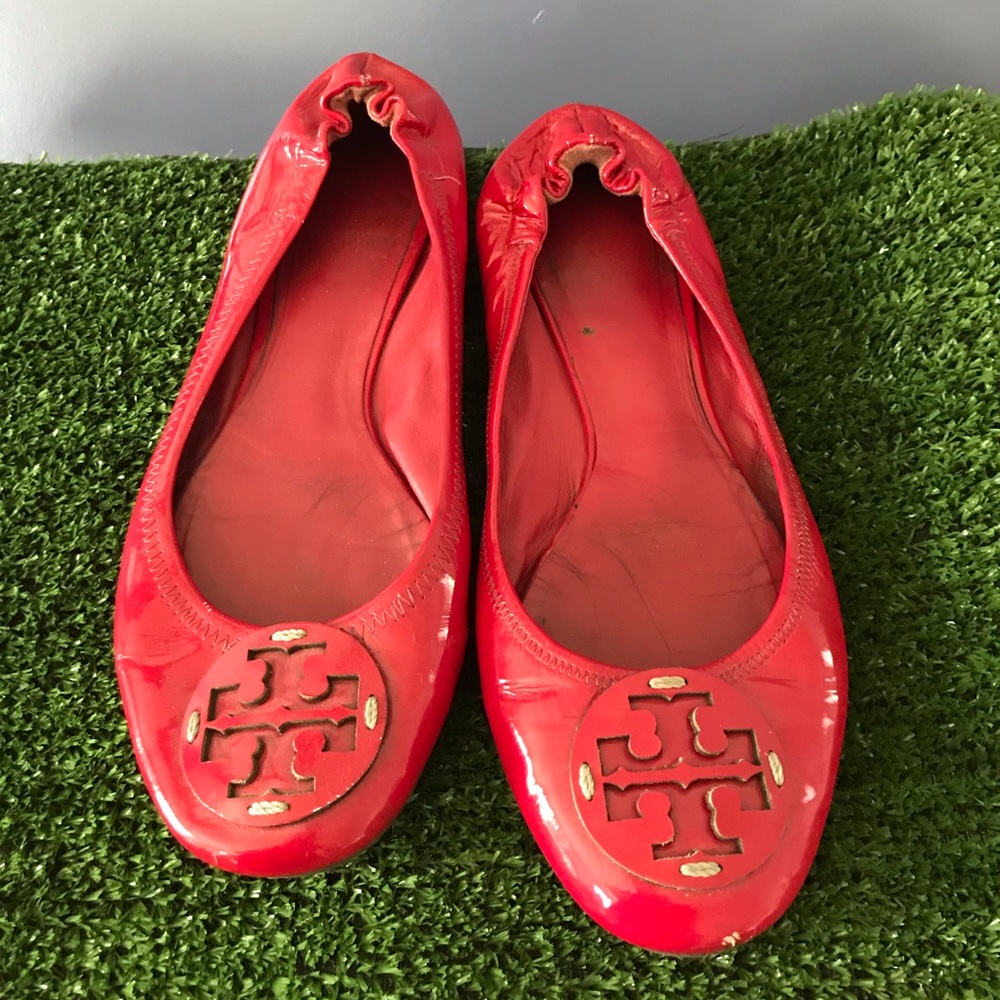 Tory Burch Patent Leather Flats